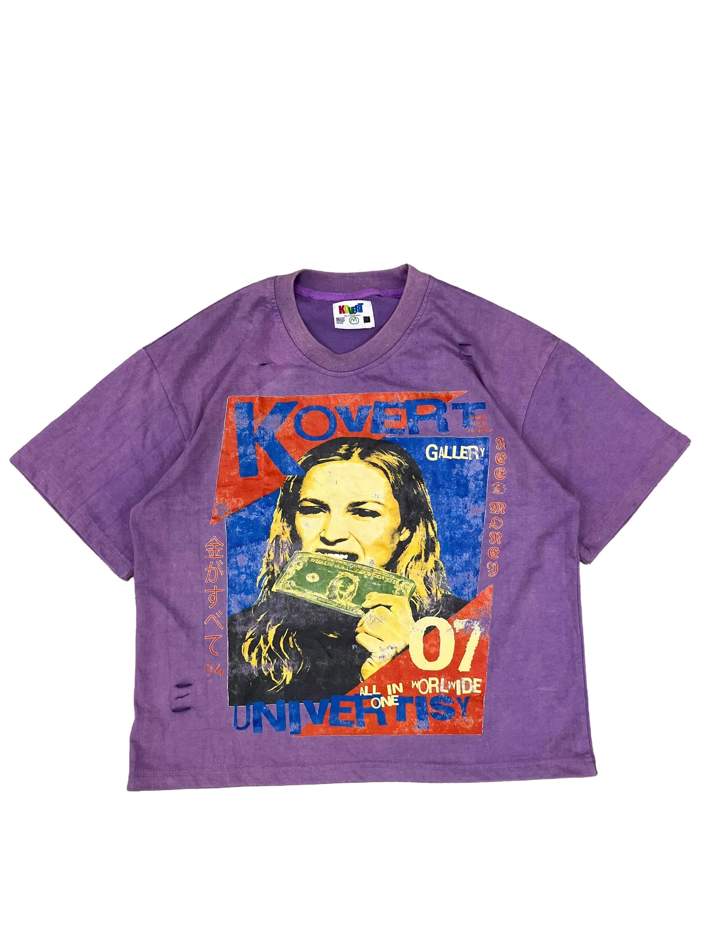 Purple Money Bite Tee