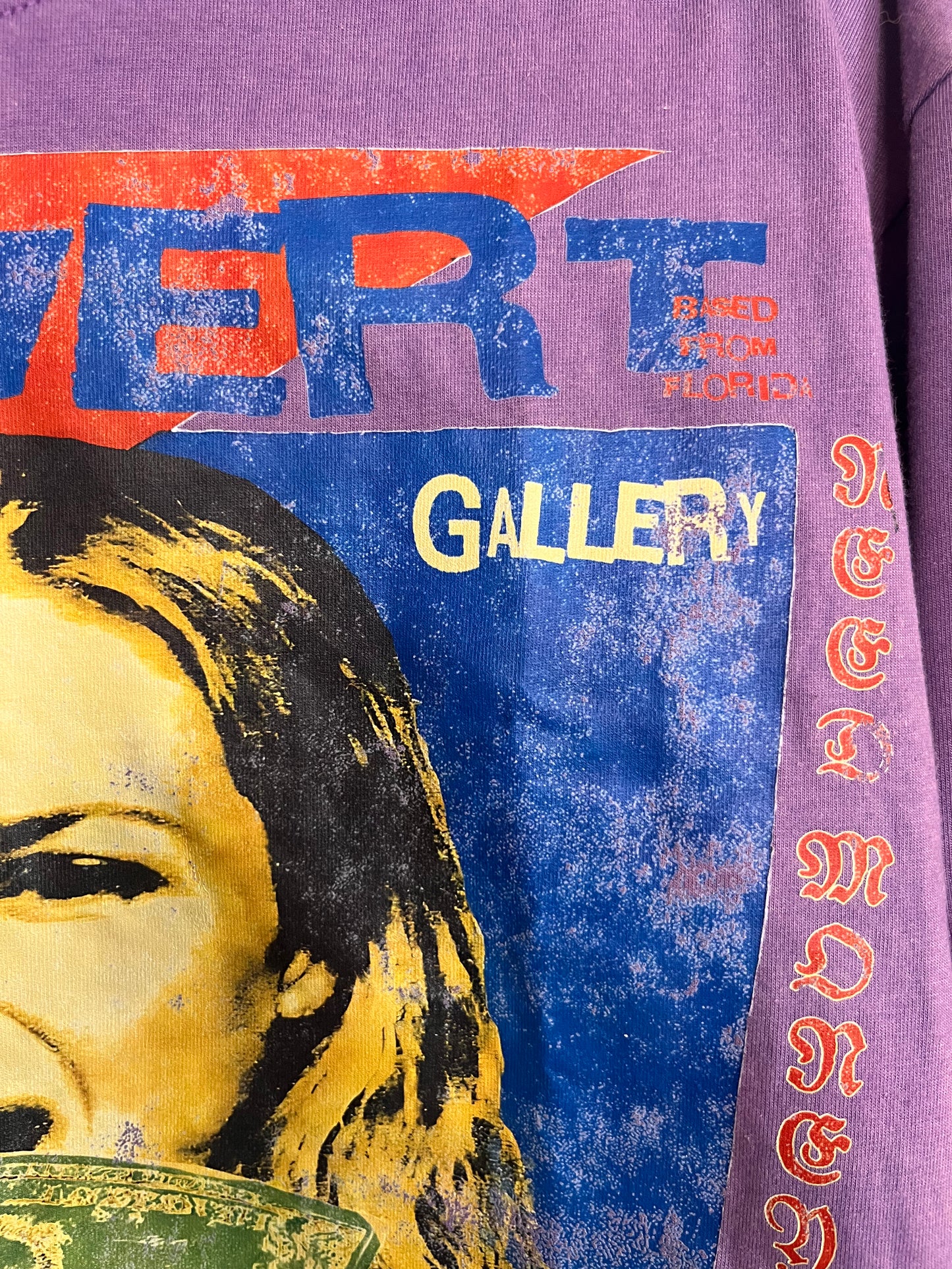 Purple Money Bite Tee