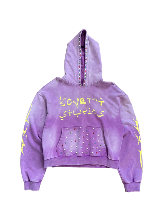 Purple "Bedazzled" Hoodie